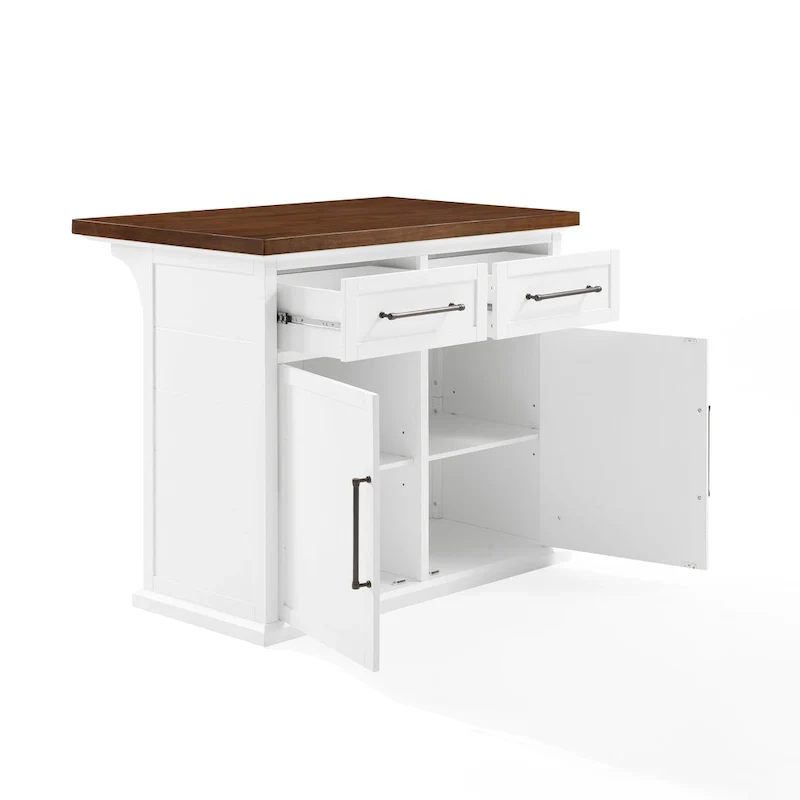 Crosley Bartlett Wood Top Kitchen Island - 27d x 42w x 36h
