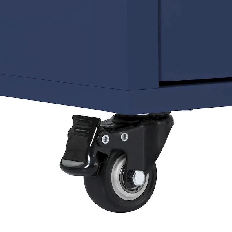 Store Kitchen Cart with Wheels and 8 Drawers