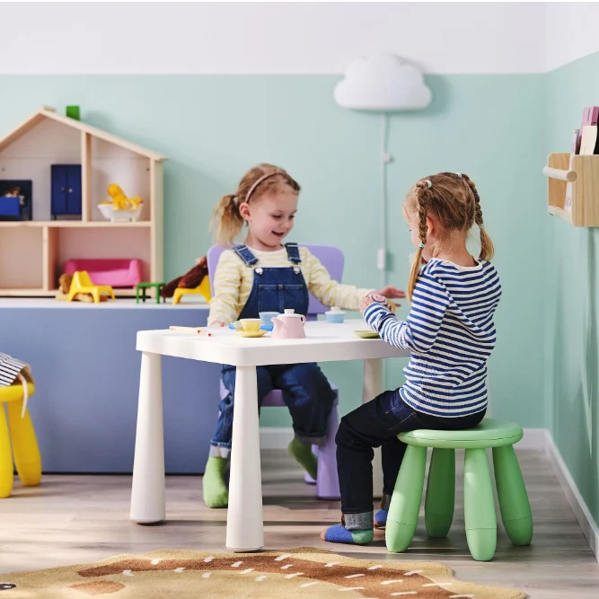 MAMMUT children's stool, light green