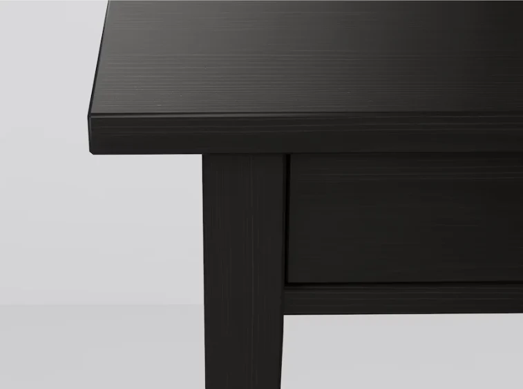 TROTTEN Cabinet with doors, anthracite, 70x35x110 cm