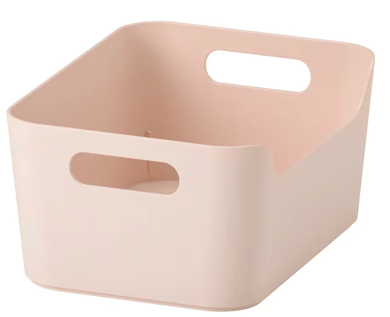 UPPDATERA Box, light pink, 24x17 cm