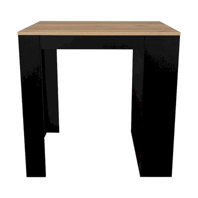 TUHOME Tanna Kitchen Counter Island with 3 Shelves - 36 W x 31L