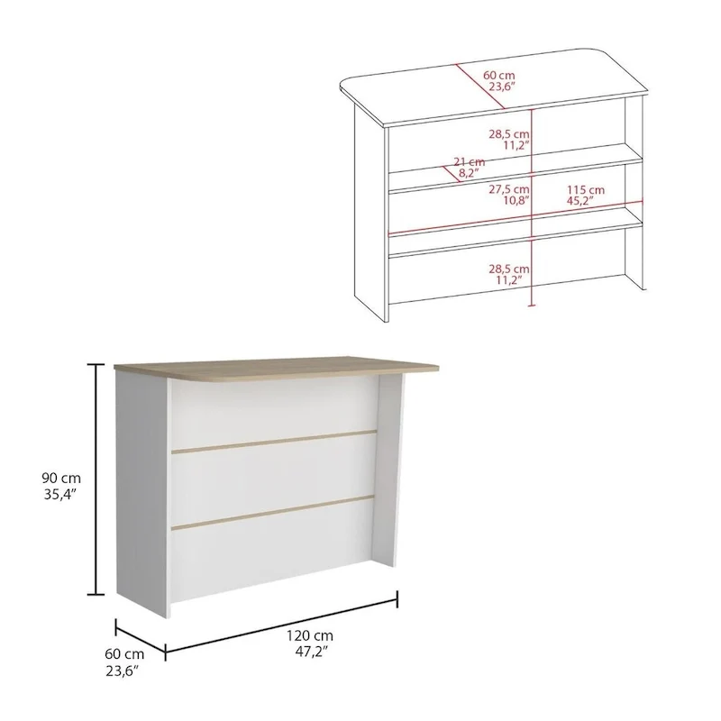 Fendi Kitchen Island Storage Cabinet