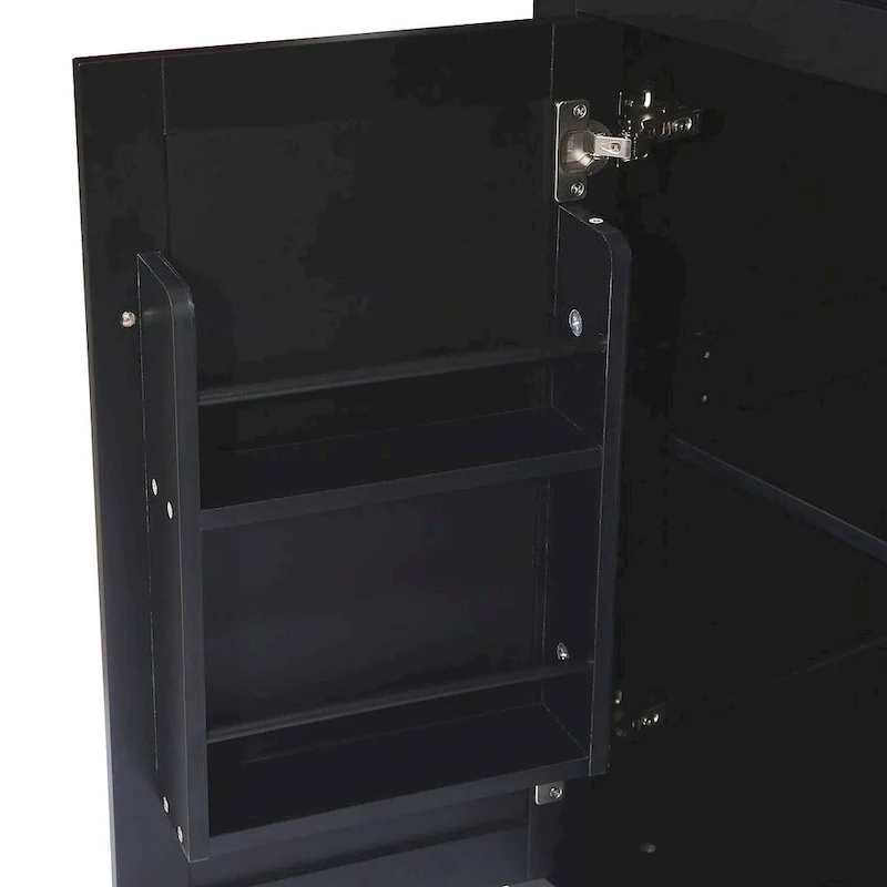 Kitchen Island Cart with Wheels Drop-Leaf, Storage Racks