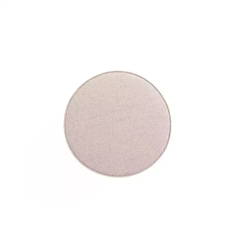Pouf rembourré en tissu de polyester mélangé