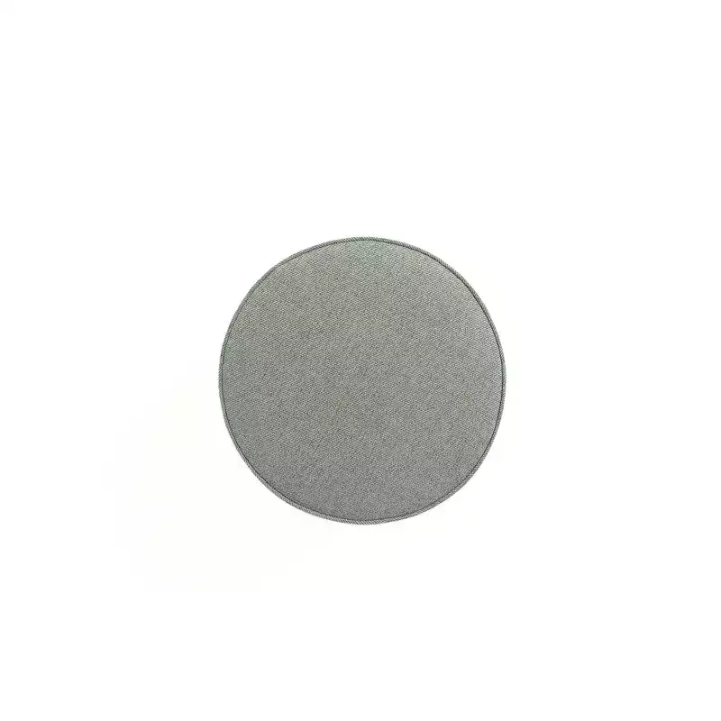 Pouf rembourré en tissu de polyester mélangé
