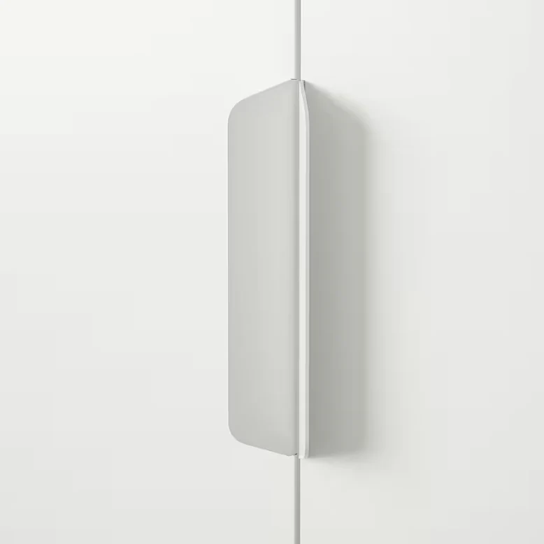 TROTTEN Cabinet with doors, white, 70x35x110 cm