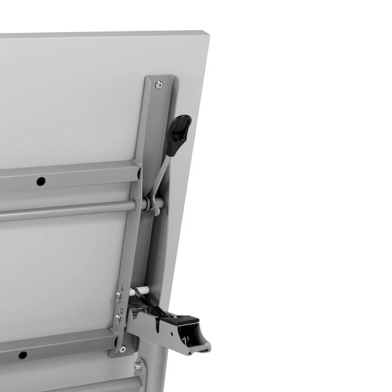 Commercial Nesting Flip Training Table with Steel Frame and Y-Legs - 23.5W x 60D x 30H