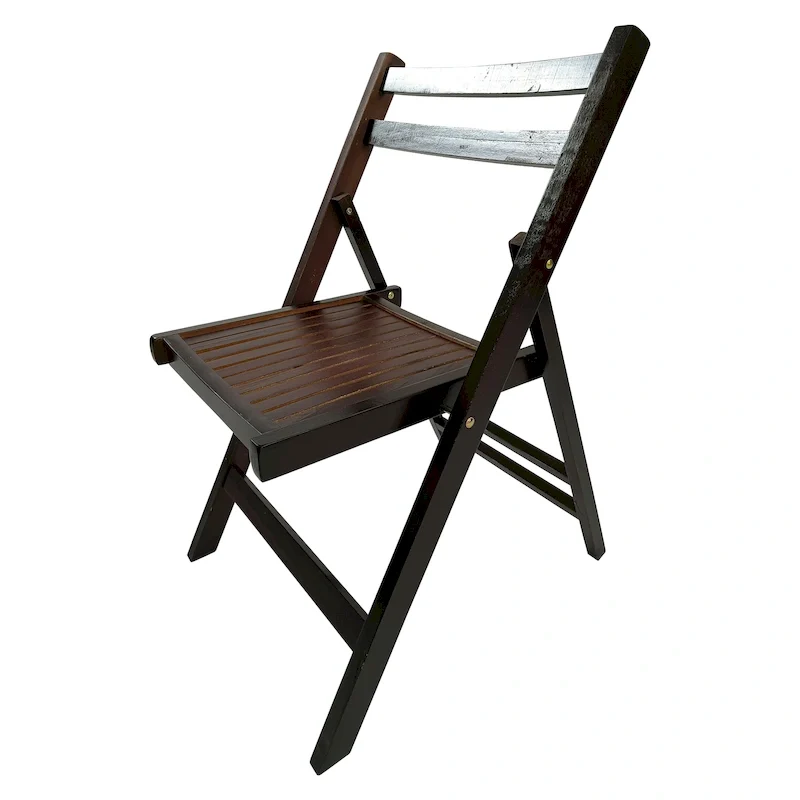 Wood Folding Chair Set of 4
