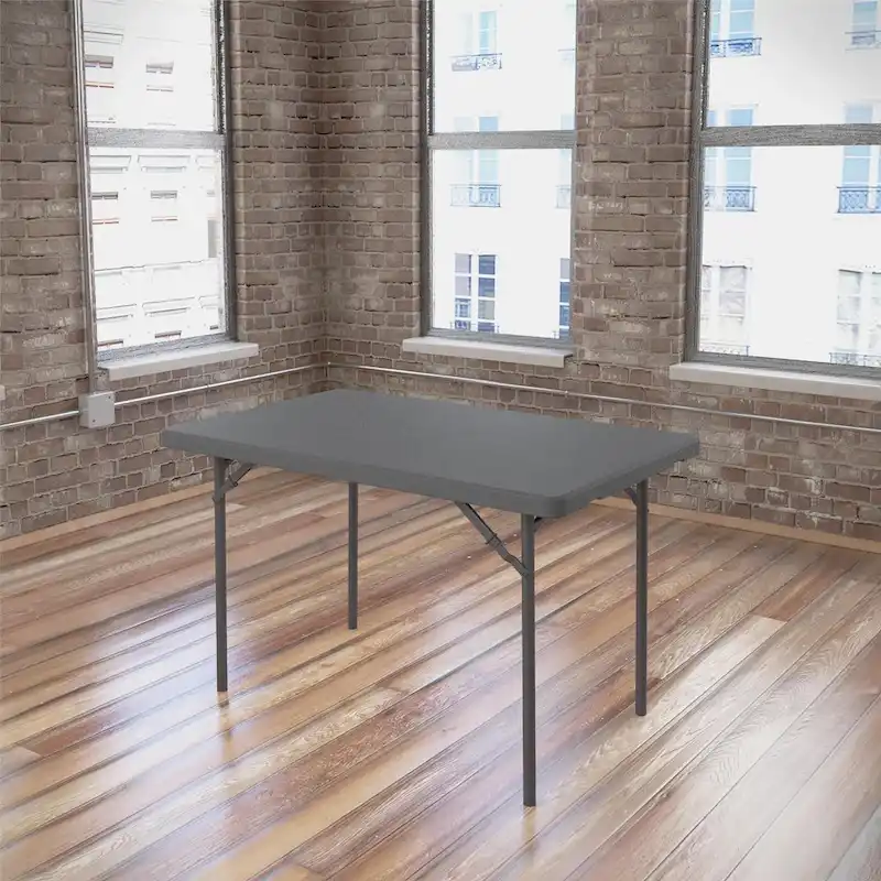 ZOWN Classic Commercial Blow Mold Folding Table