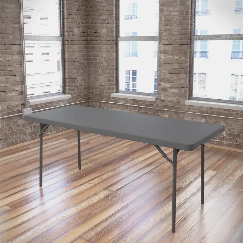 ZOWN Classic Commercial Blow Mold Folding Table