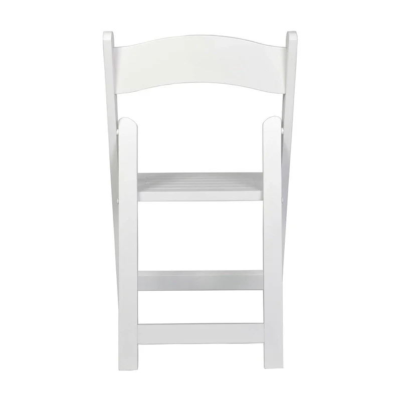 Commercial Grade Solid Wood Portable Folding Dining Chair - 17.5W x 18D x 31.25H