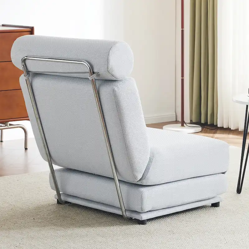 Single Sofa Chair Foldable Single Sofa Bed with Pillow,Portable Foldable Sofa Bed,Leisure Sofa Chair,Easy to Store