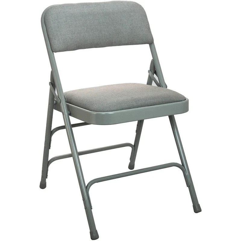 2-pack Advantage Padded Metal Folding Chair - Fabric Seat