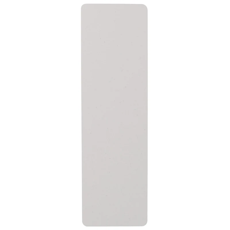18W x 60L Rectangular Granite White Plastic Folding Training Table