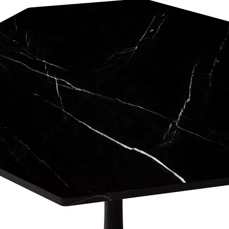 Table basse octogonale peu encombrante moderne pour petits salons, table d'appoint de coin
