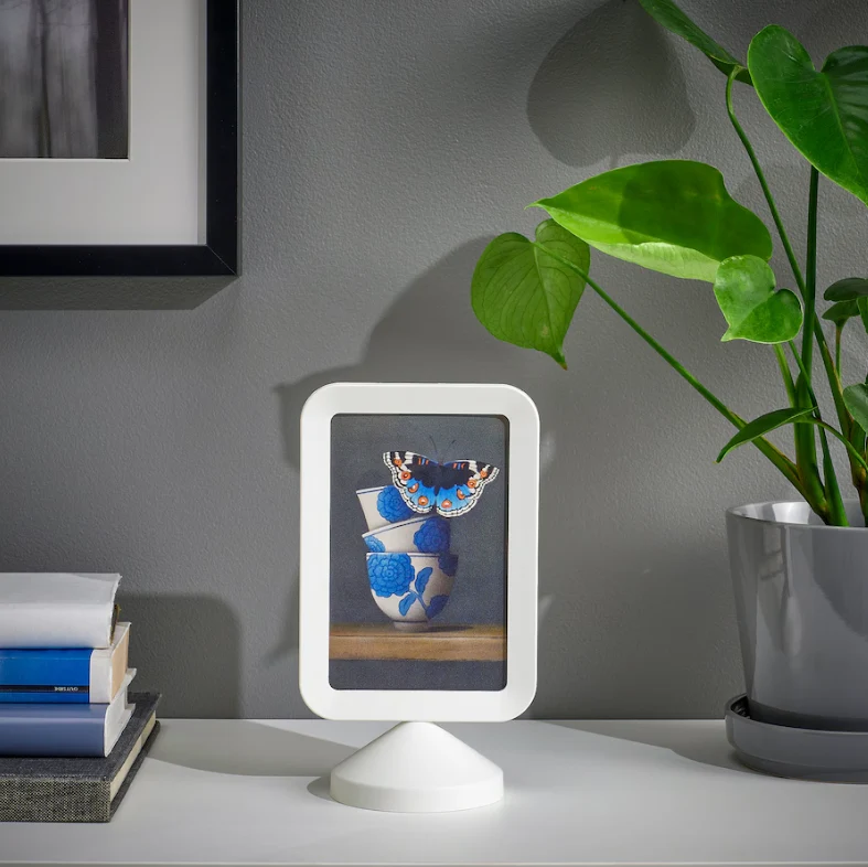 FIKONTRÄD Frame, white, 10x15 cm