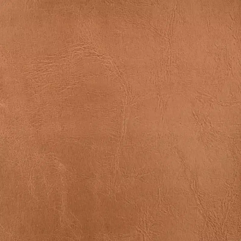 Fauteuil baignoire en similicuir marron avec pouf - Sièges modernes