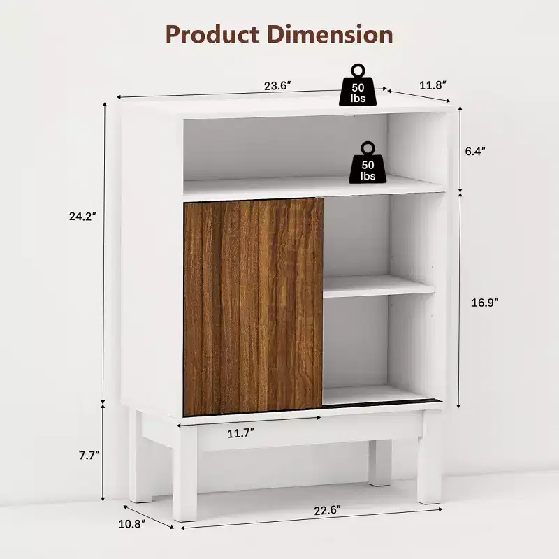 Meuble de rangement pour salle de bain au-dessus des toilettes – Étagère de rangement peu encombrante
