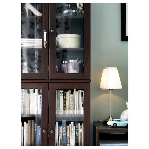 ÅRSTID Table lamp, nickel-plated/white