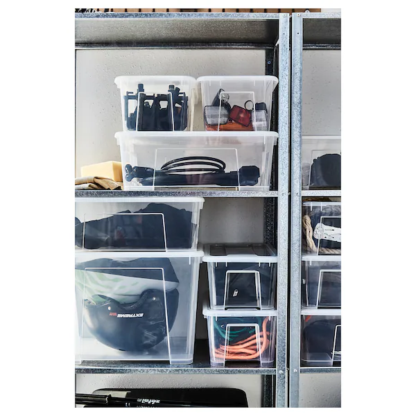 SAMLA Box, transparent, 39x28x14 cm/11 l