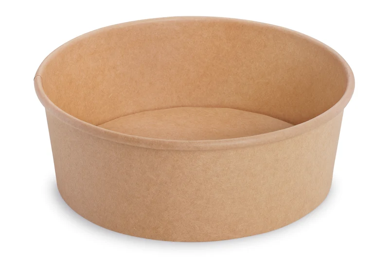 SALADIER CARTON 1300ML MARRON X300