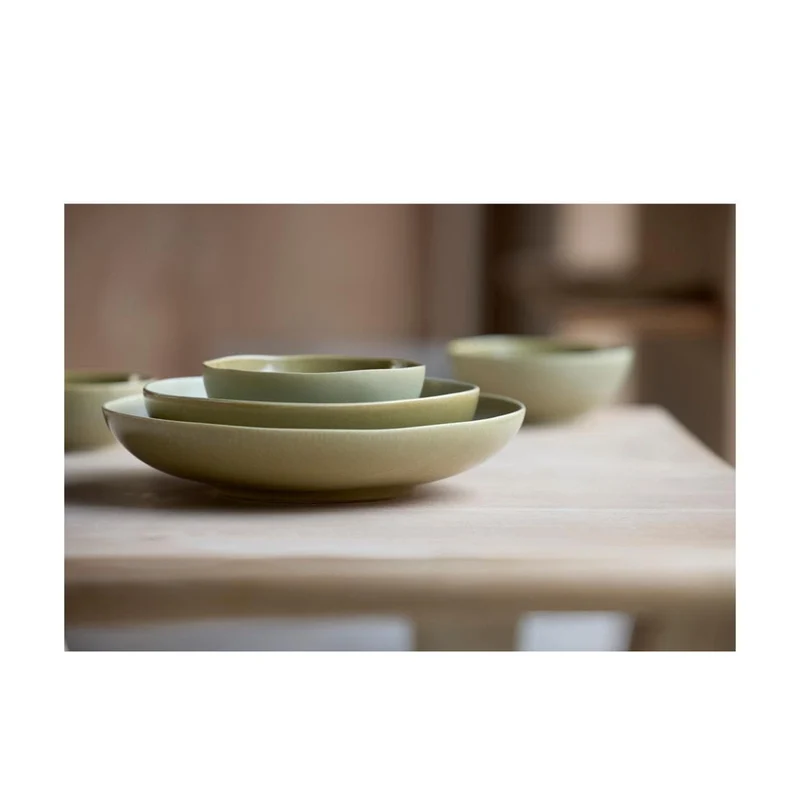 Villa Collection Salatschüssel Shoku 28 cm, 1 Stück, Grün