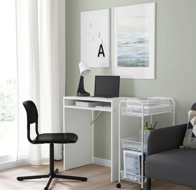 SMALLEN Swivel chair, black