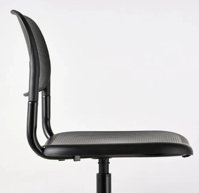 SMALLEN Swivel chair, black