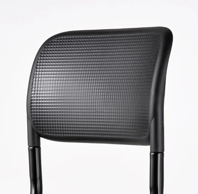 SMALLEN Swivel chair, black