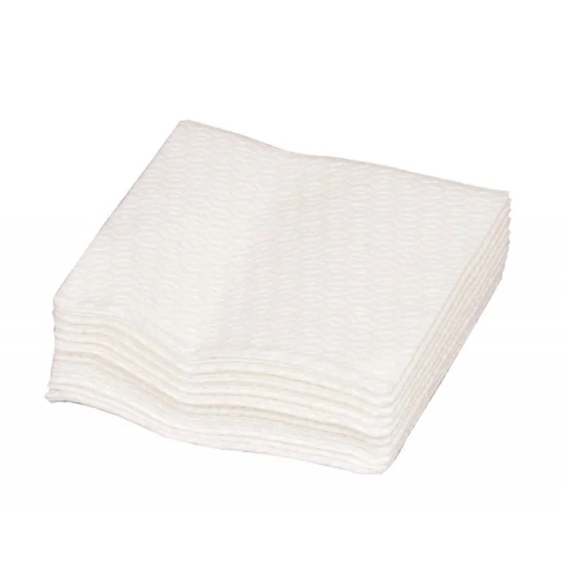 CARRÉ D'ESSUYAGE AIRLAID GAUFRÉ 50G 30X38CM BLANC X1500