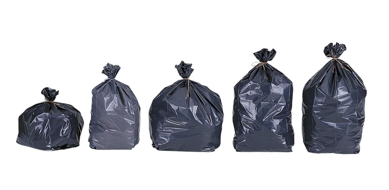 SAC POUBELLE 110L BASSE DENSITE DECHETS MOYENS BLEU X200