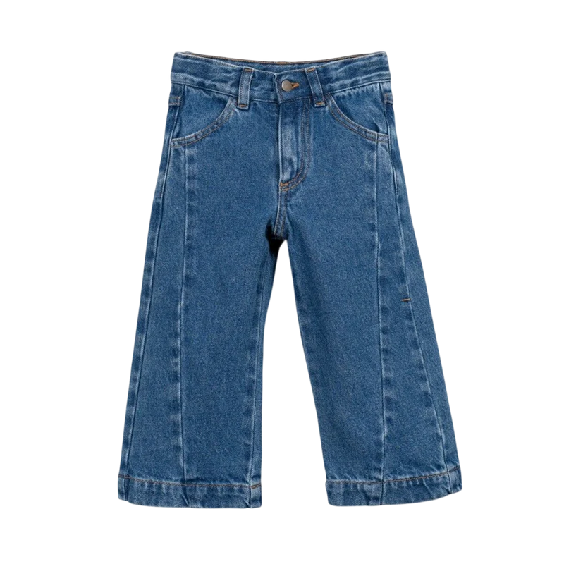 Jeans Blue Denim Bootcut