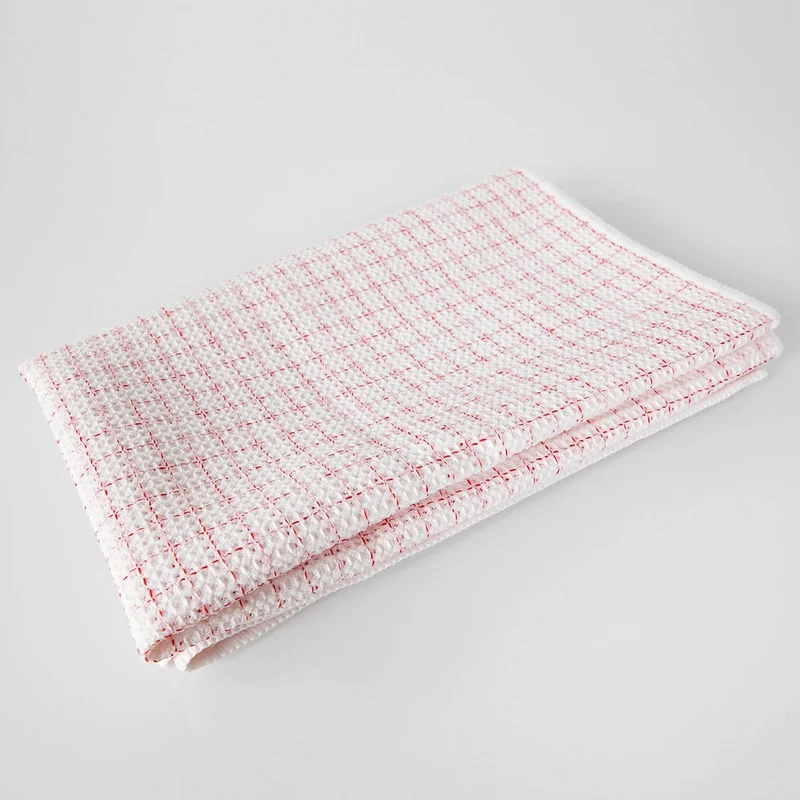 TORCHON MICROFIBRE 45X60CM ECRU X2