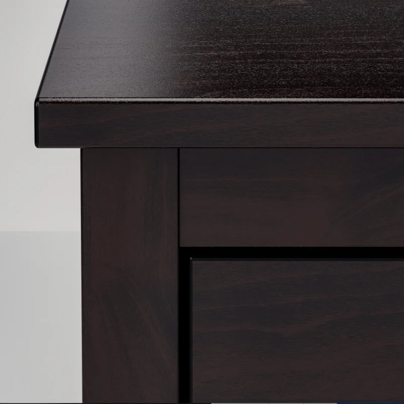 KOPPANG Chest of 6 drawers, black-brown, 172x83 cm