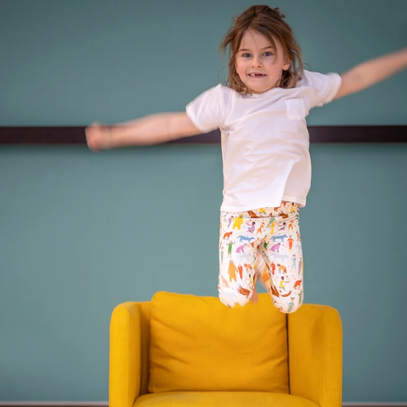 Superheldinnen Leggings grün