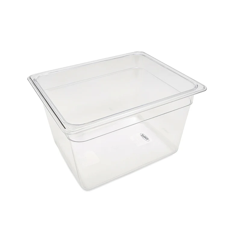 Bac gastronorm - 1/2 GN - profondeur 20 cm - polycarbonate
