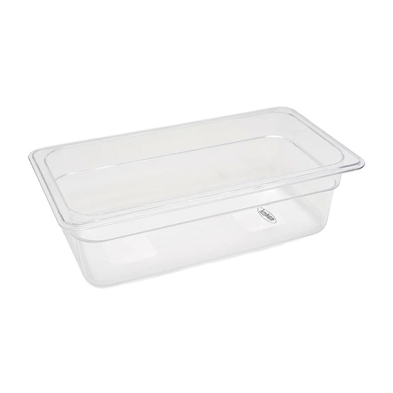 Bac gastronorm - 1/3 GN - profondeur 10 cm - polycarbonate
