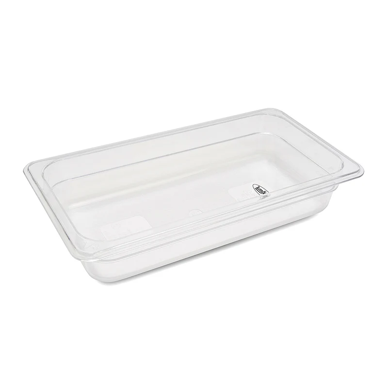 Bac gastronorm - 1/3 GN - profondeur 6,5 cm - polycarbonate