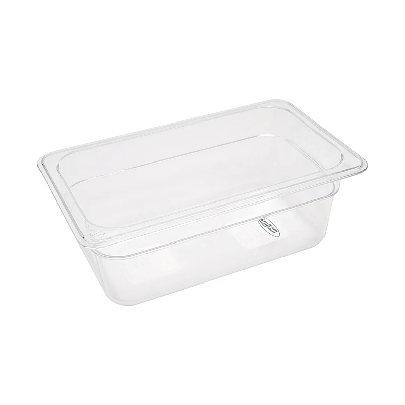 Bac gastronorm - 1/4 GN - profondeur 10 cm - polycarbonate