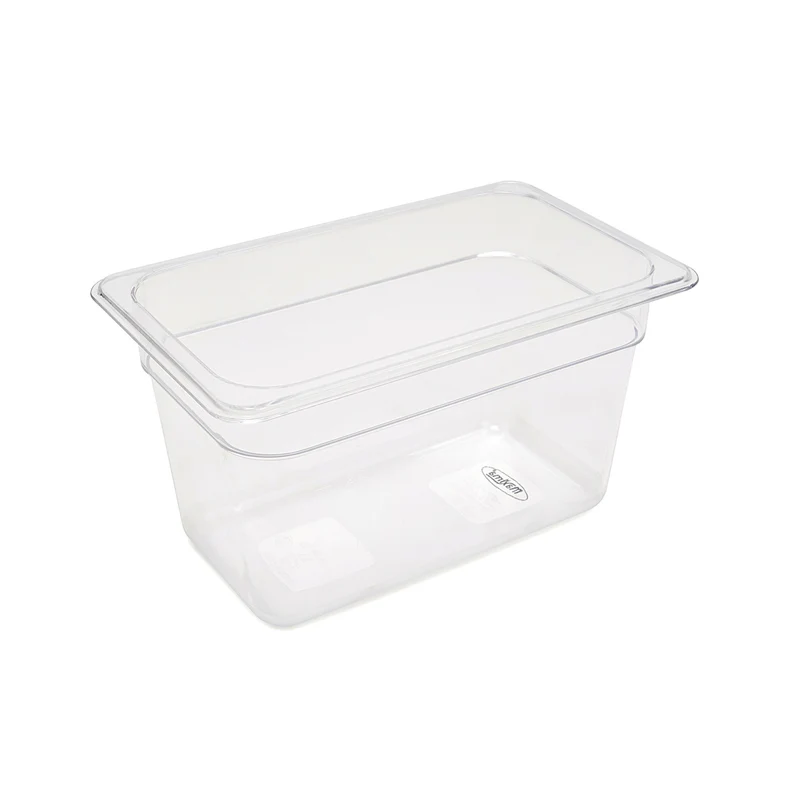 Bac gastronorm - 1/4 GN - profondeur 15 cm - polycarbonate