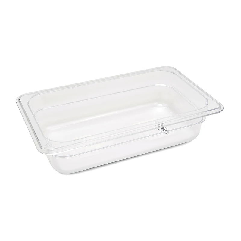 Bac gastronorm - 1/4 GN - profondeur 6,5 cm - polycarbonate