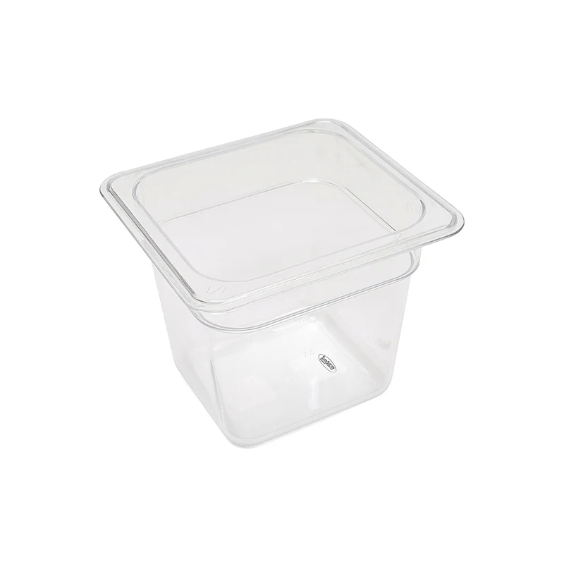 Bac gastronorm - 1/6 GN - profondeur 15 cm - polycarbonate