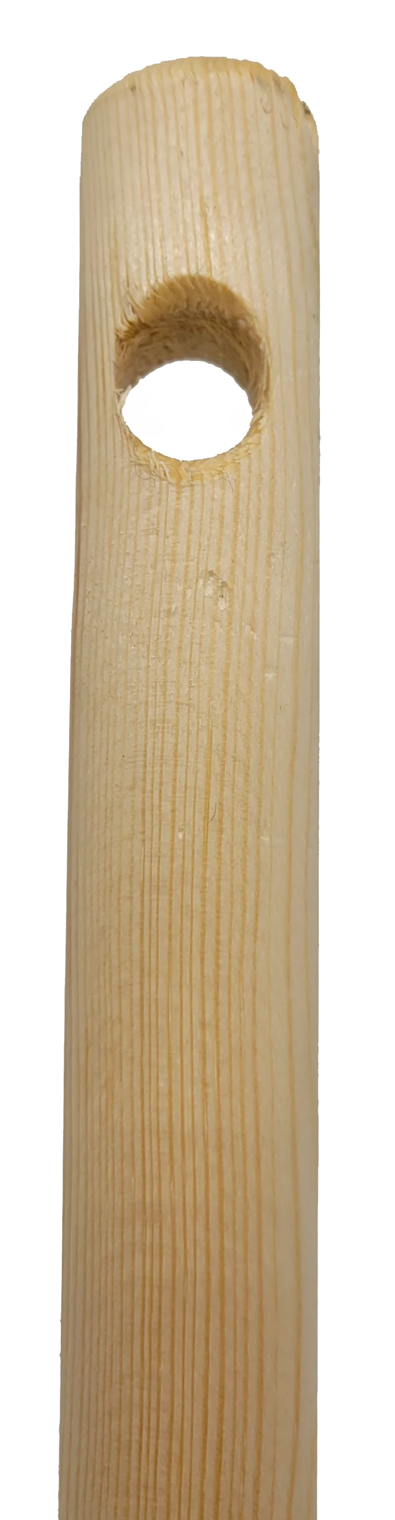 MANCHE BOIS 1,30M DIAMETRE 24MM EMBOUT VIS ET ATTACHE