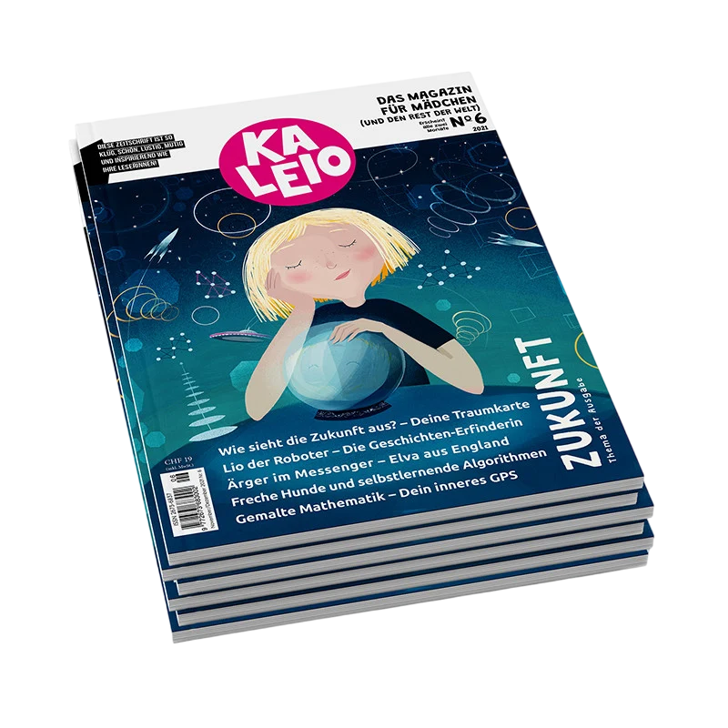 Jahresabo Kaleio - Das Magazin für Mädchen (und den Rest der Welt)