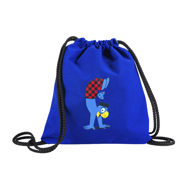Sportbeutel Globi blau