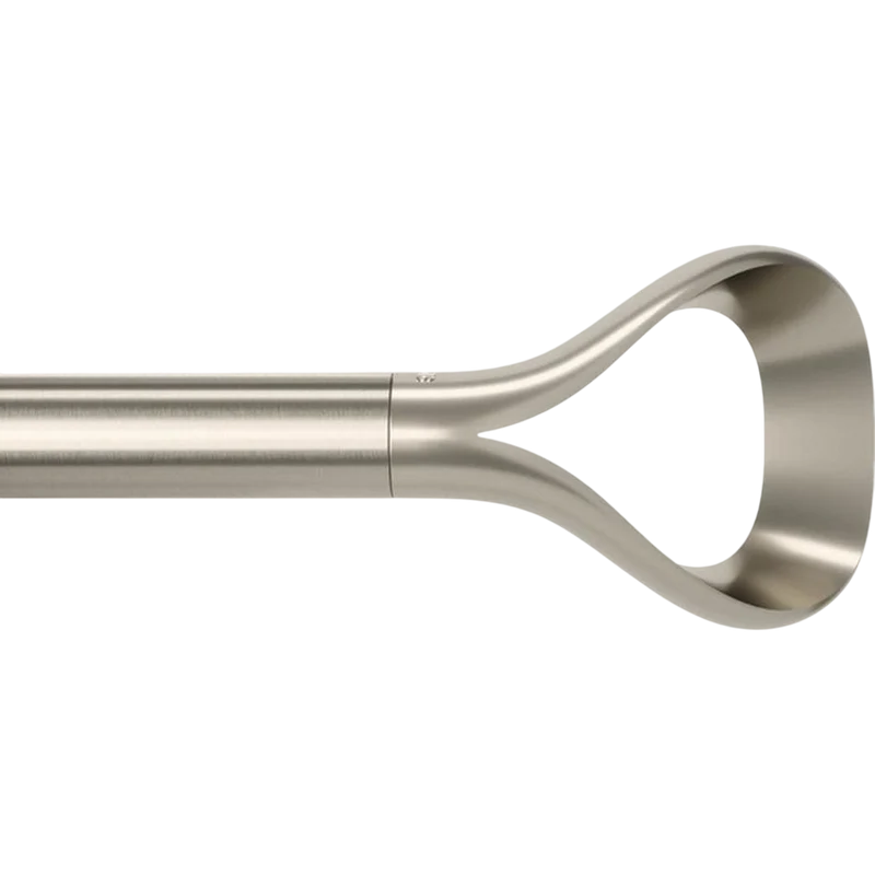 Vorhangstange Loop 107-306 cm, Nickel