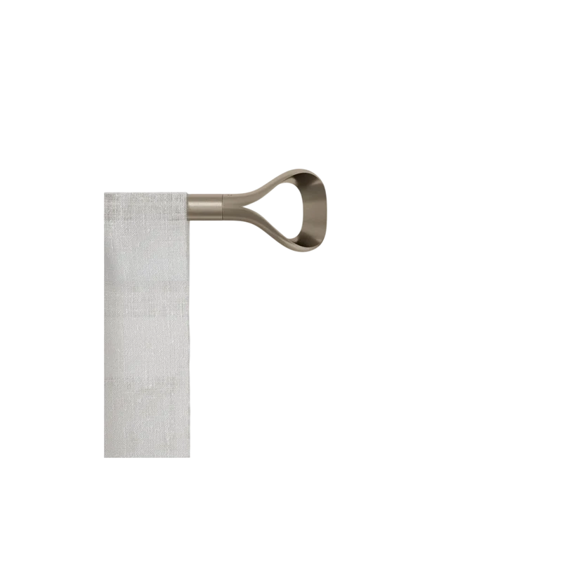 Vorhangstange Loop 107-306 cm, Nickel
