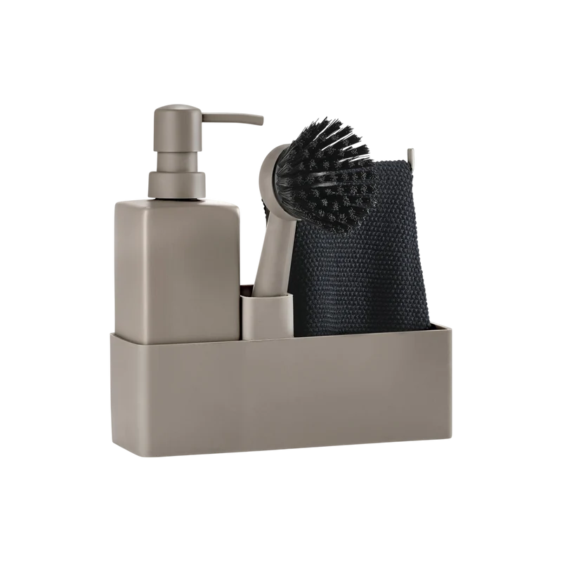 Spültrogbutler-Set, Taupe