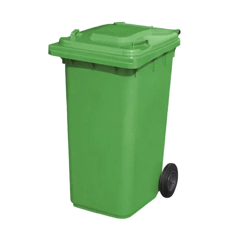 Bac roulant 240 L vert